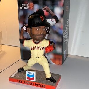 San Francisco Giants "Let Pablo Pitch" Bobblehead